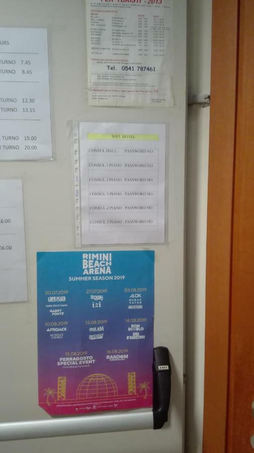 Consul Hotel Rimini Kültér fotó